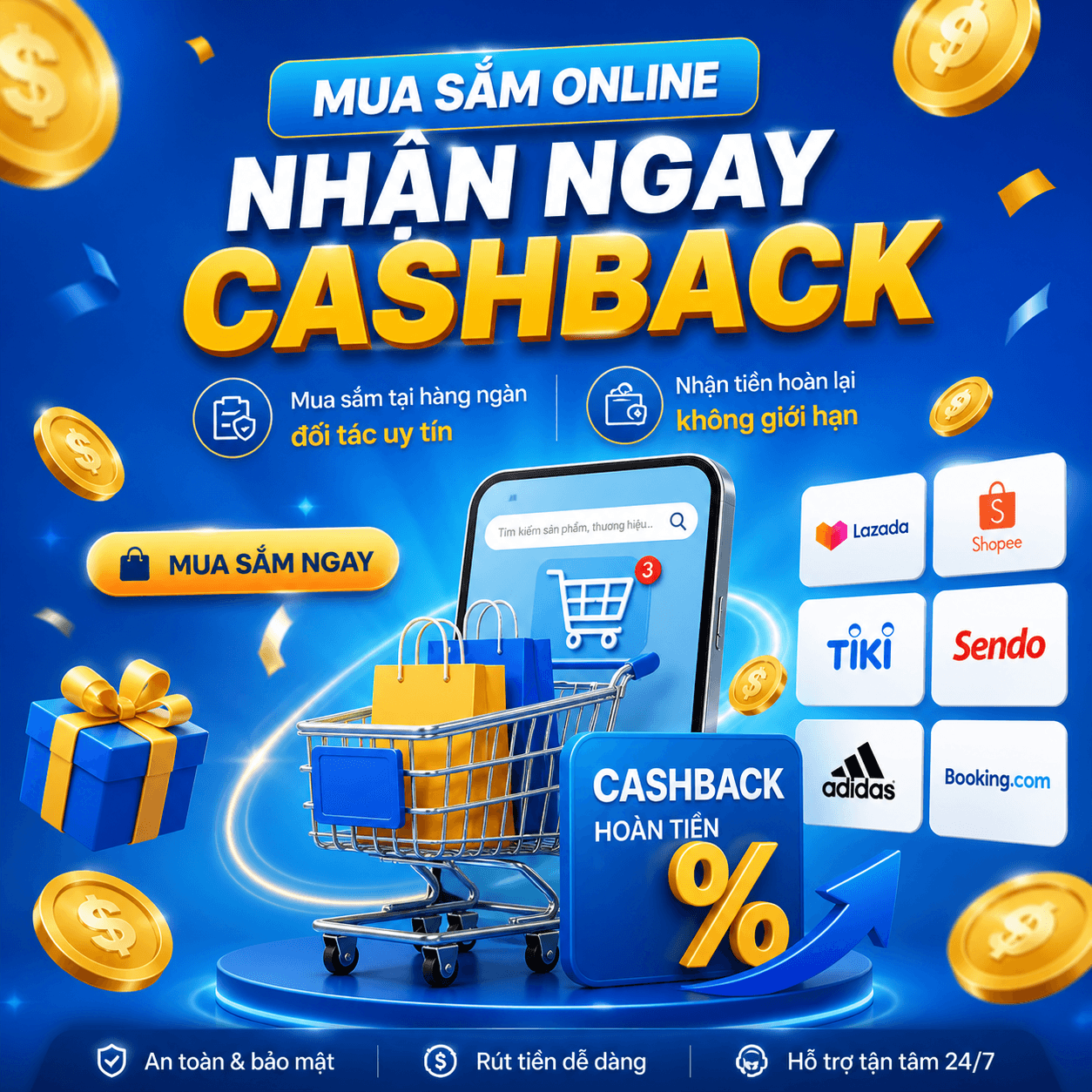 Affiliate Cashback banner mobile